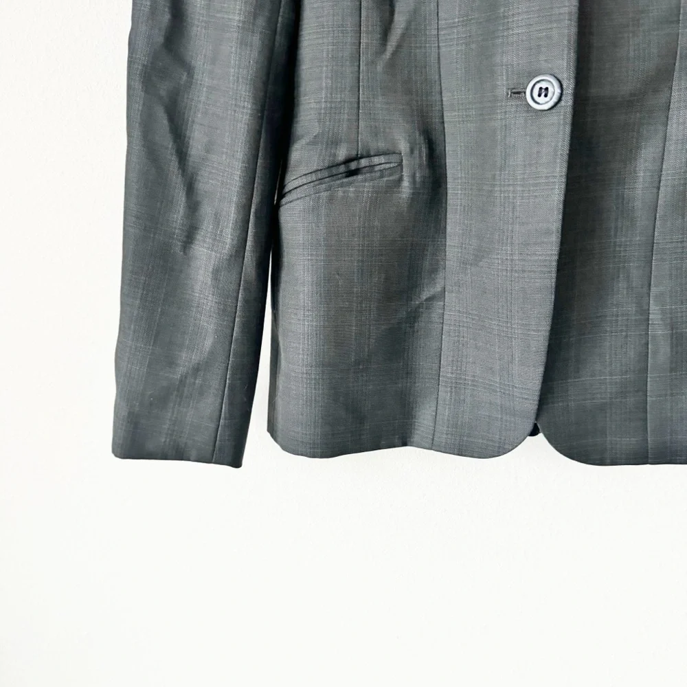 Marigold Riding Apparel Gray Wool Riding Jacket - Picture 4 of 13